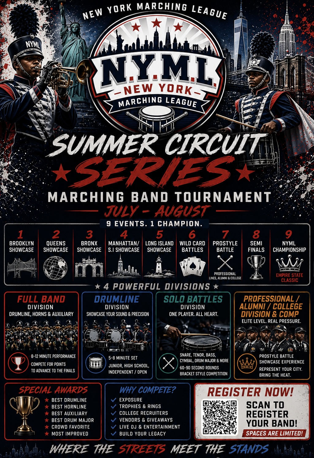 NYML Summer Circuit Series Flyer